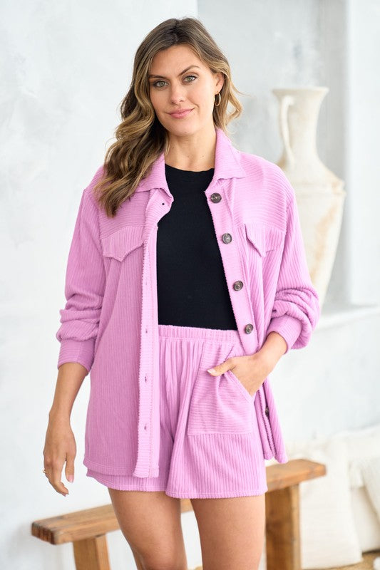 Lovely Lavender Shacket