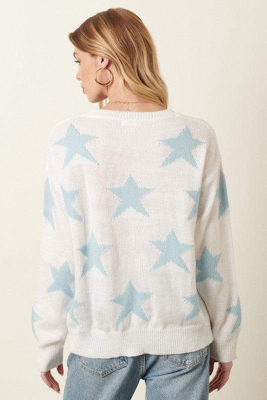 Blue Star Sweater