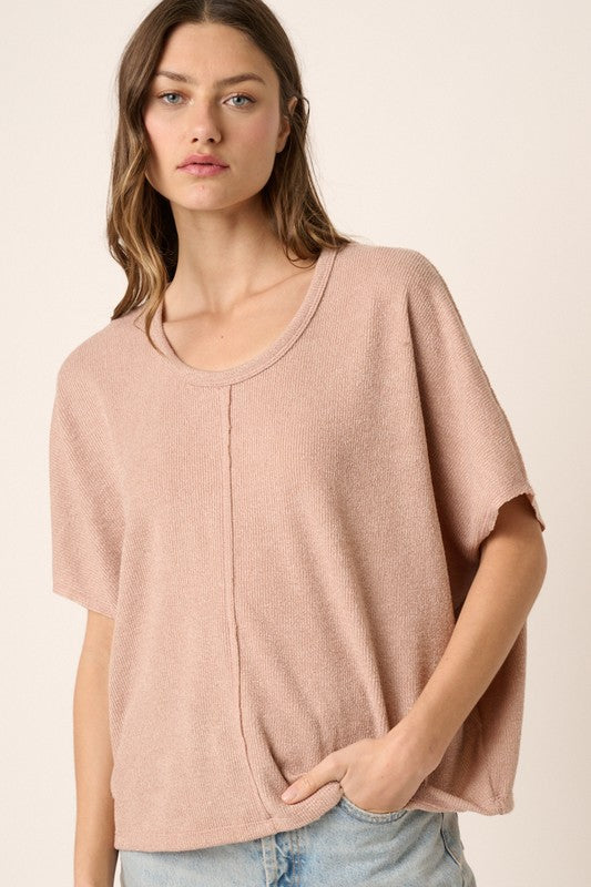 Hacci Knit Top