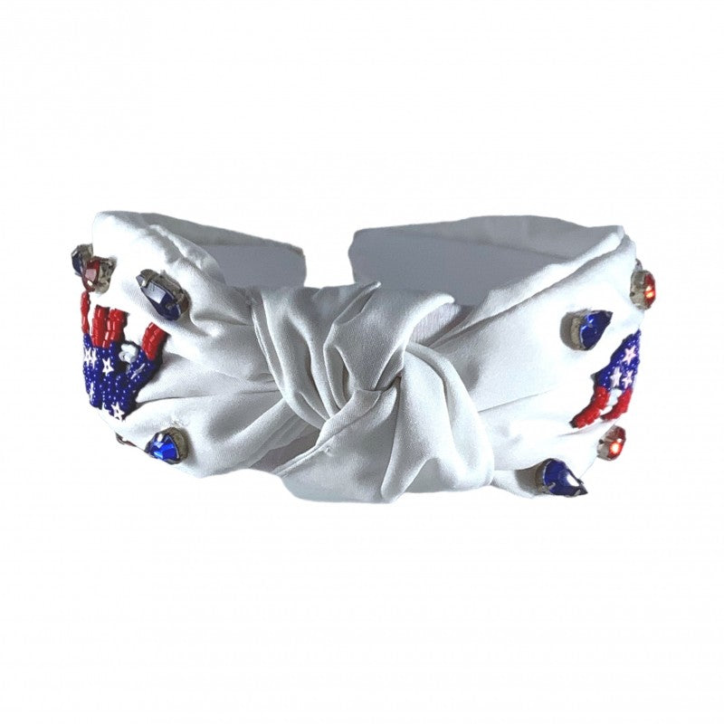 White Flag Headband