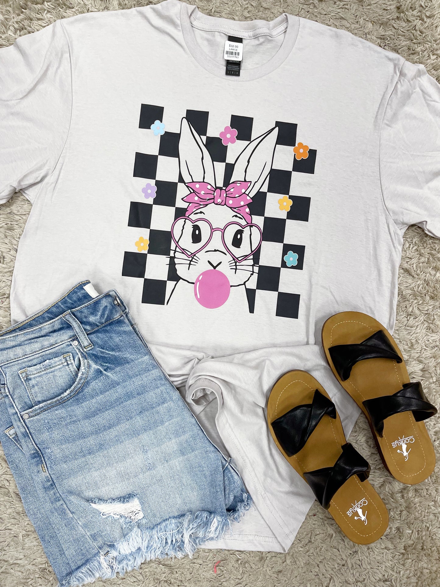 Spring Retro Bunny Tee