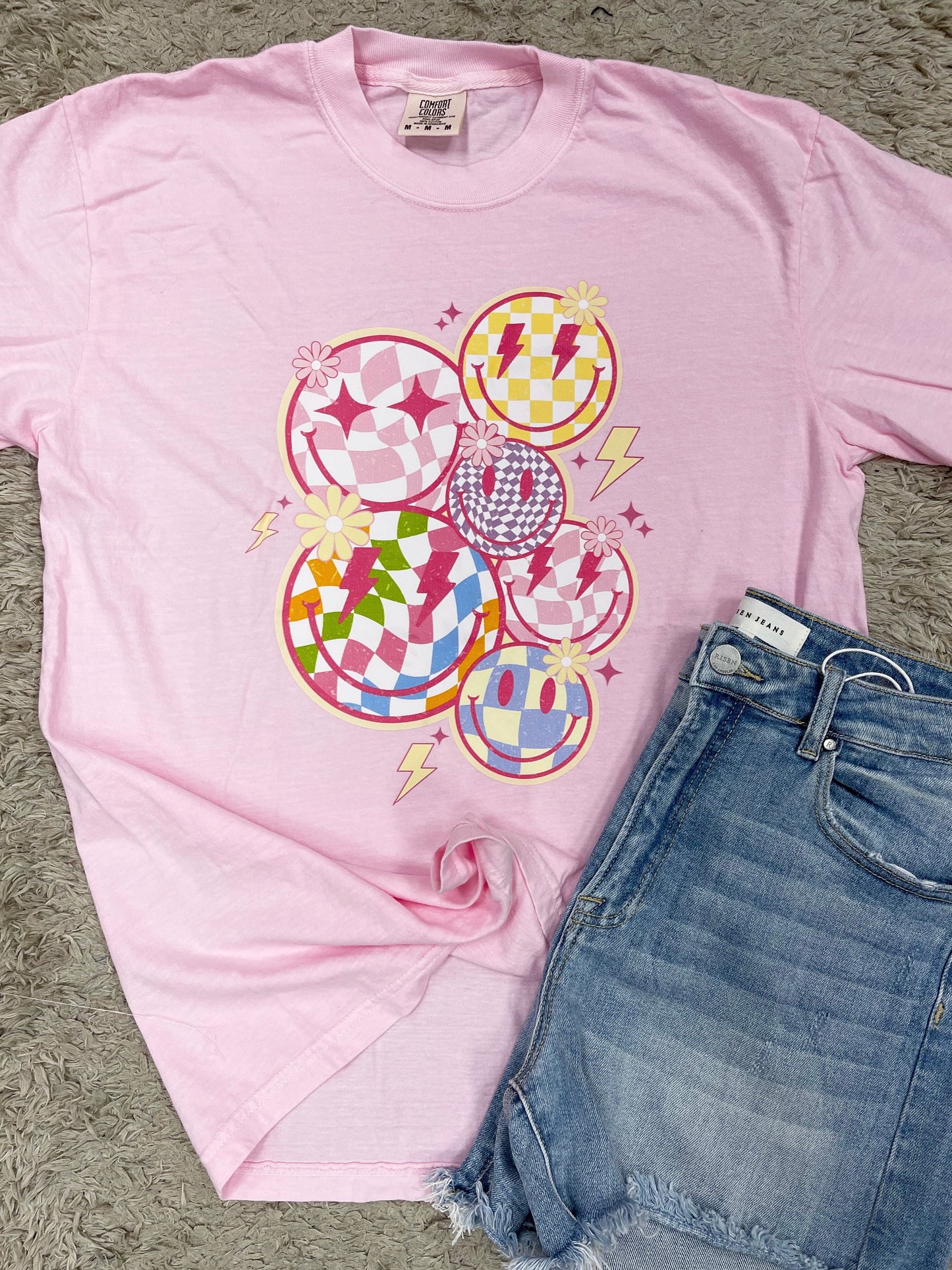 Multiple Smiley Tee