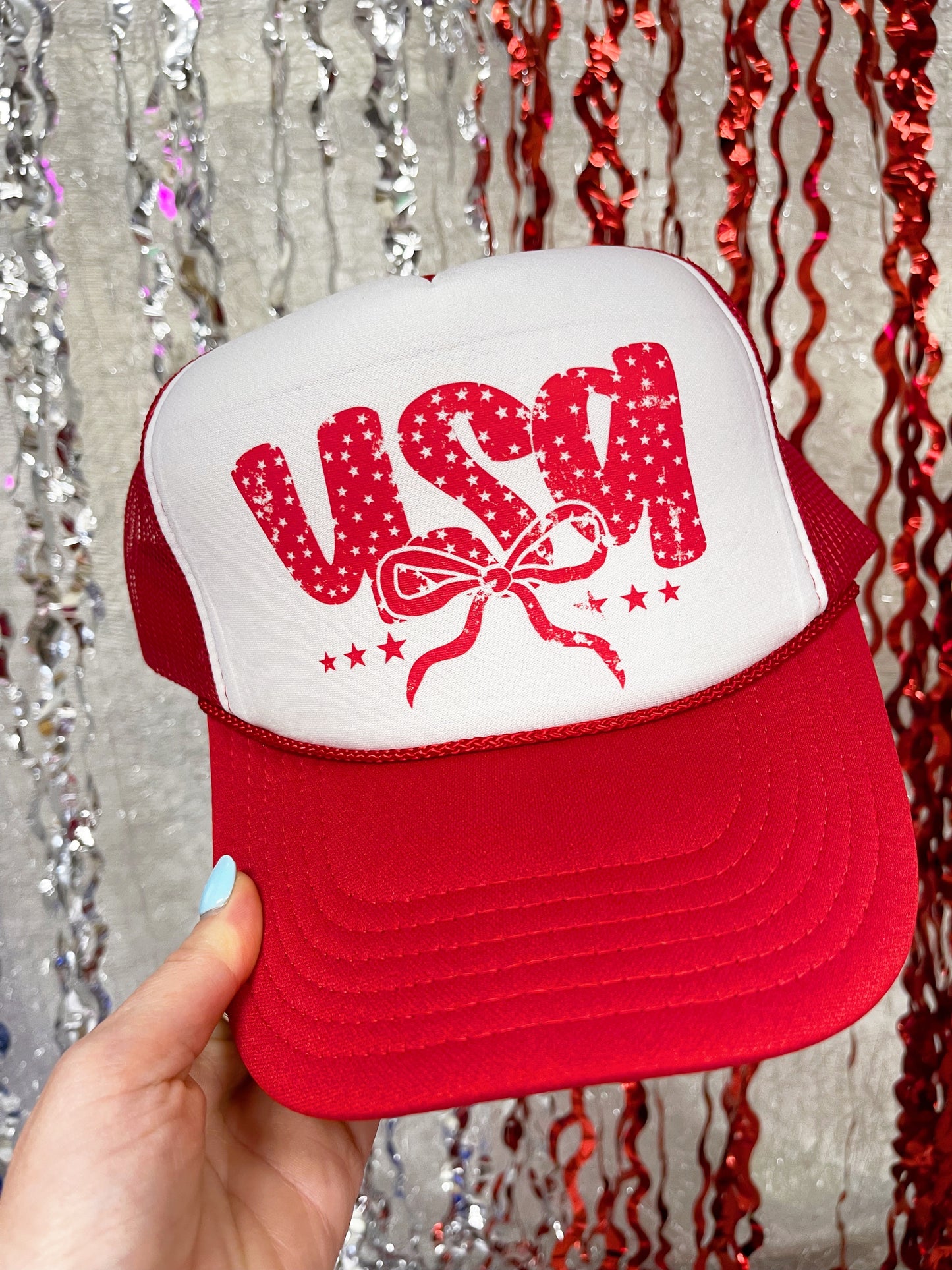 USA Coquette Trucker Hat