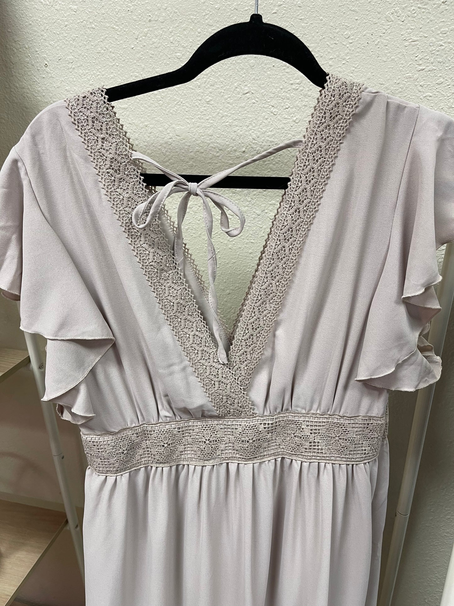 Lace Ruffle Dress