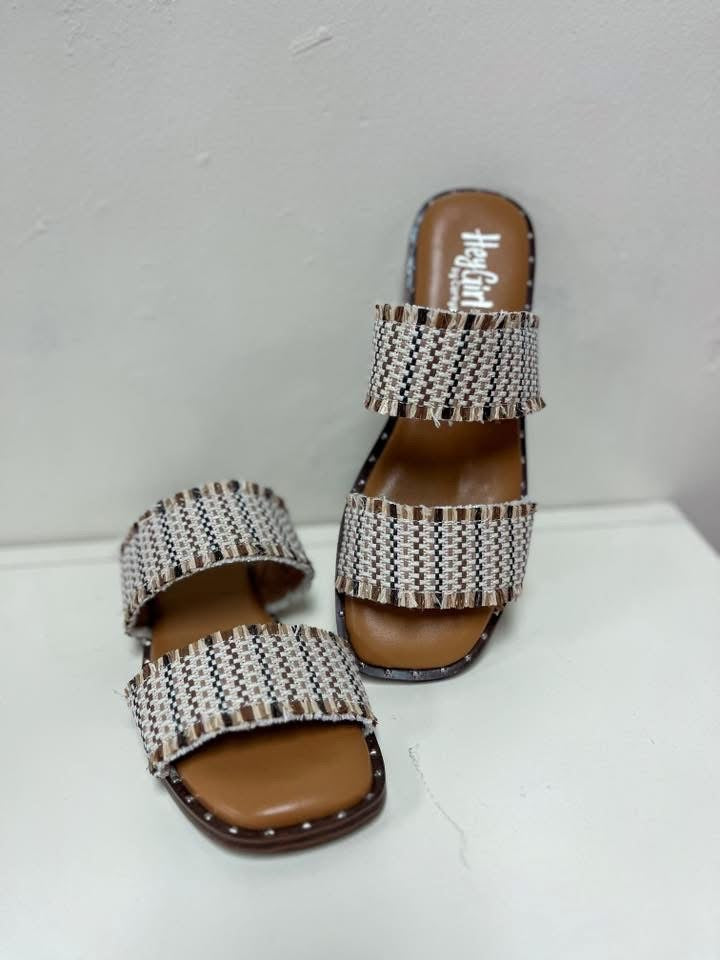 Afrayed Of What Sandals-Corkys
