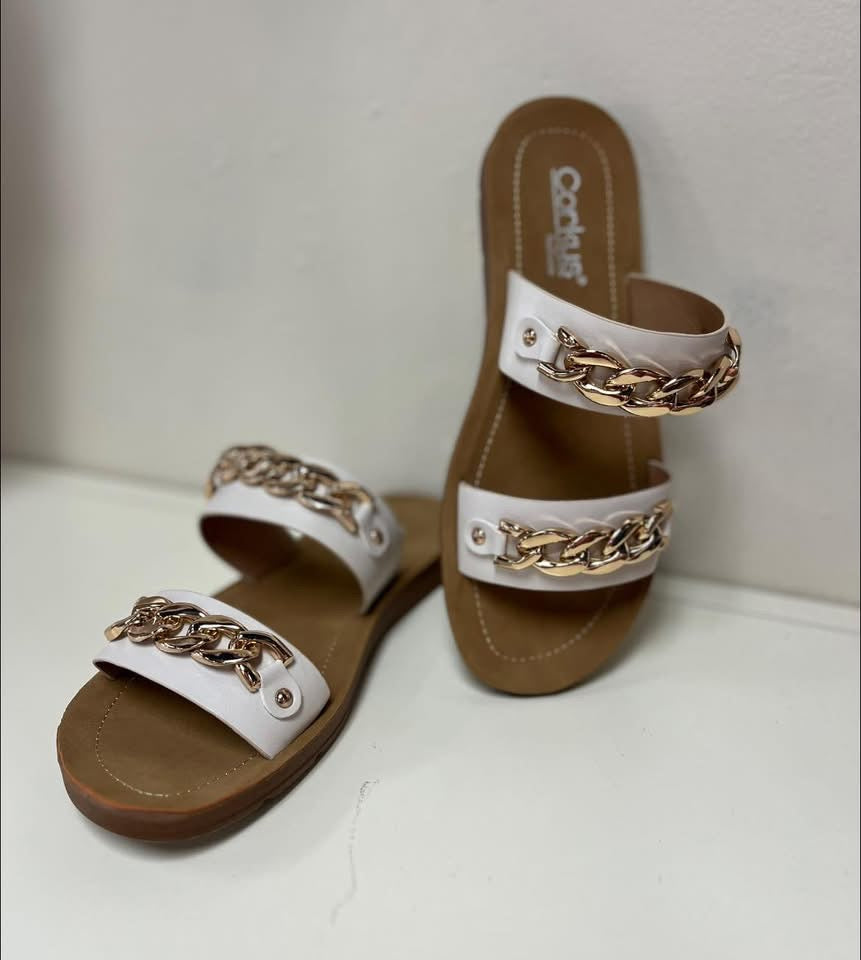 Seeing Double Sandals-Corkys