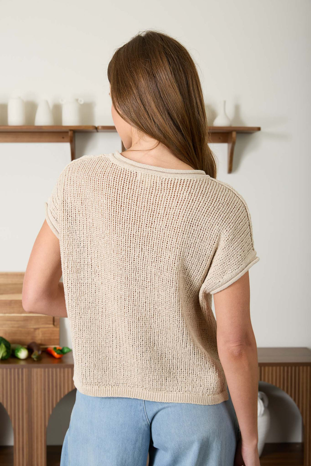 The Sandstone Knit Top
