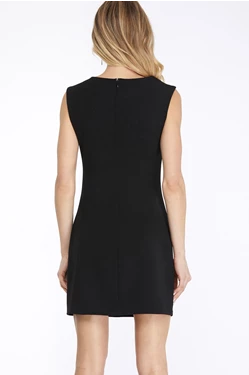 Asymmetrical Black Dress