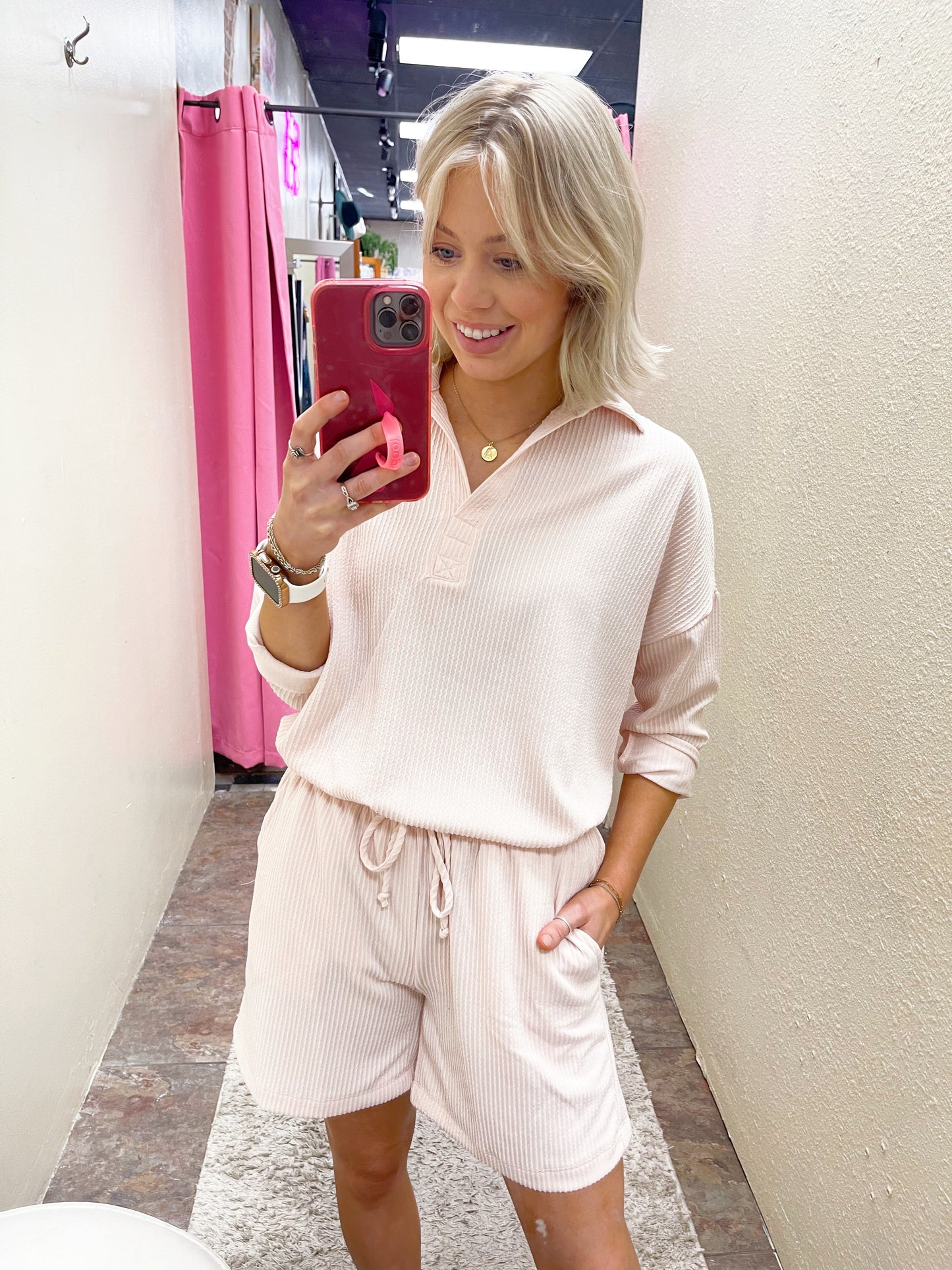 Comfy Ribbed Shorts