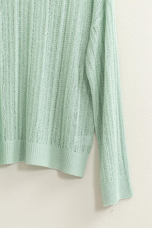 Minty Fresh Sweater