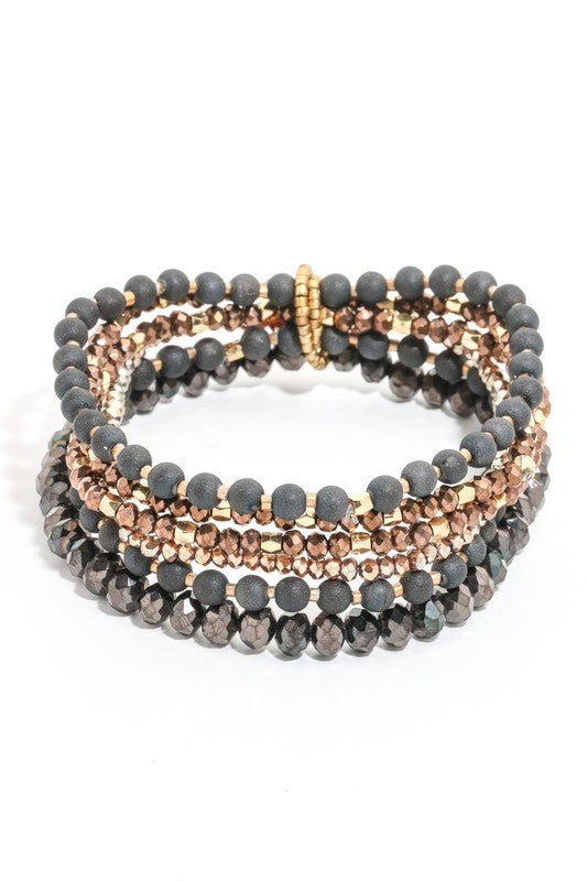 Mixed Ball Bead Bracelet