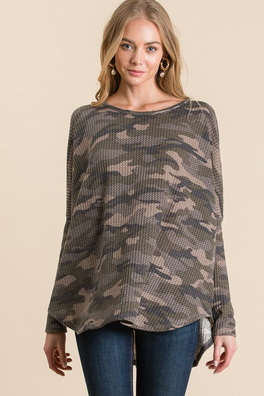 Camo Thermal Top