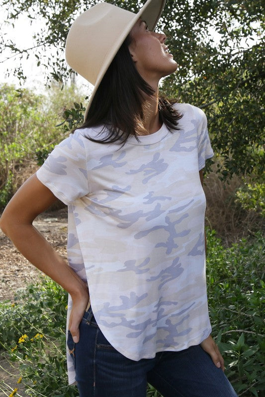 Desert Camo Tunic Top