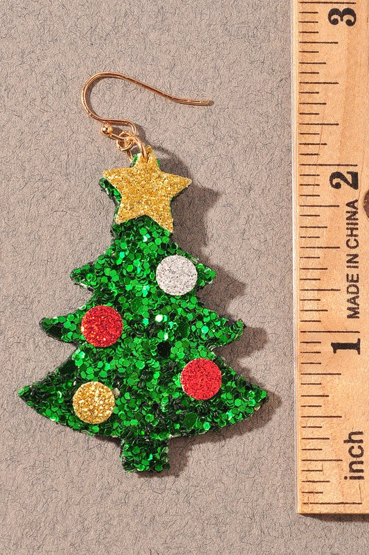 Christmas Tree Earrings