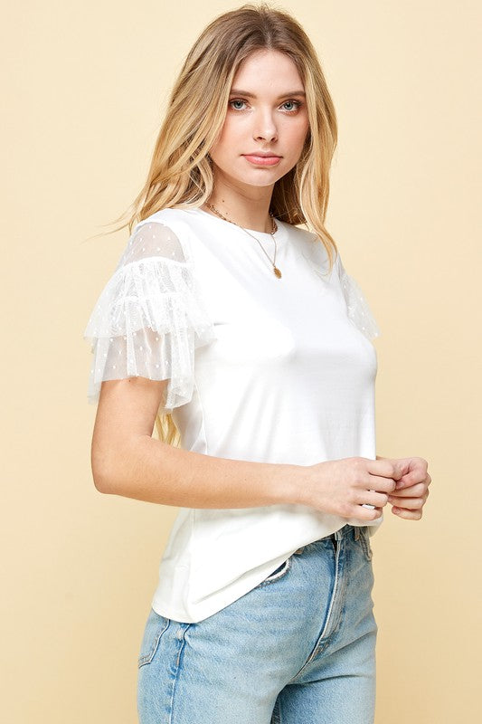 Feelin' Sassy Ruffle Top