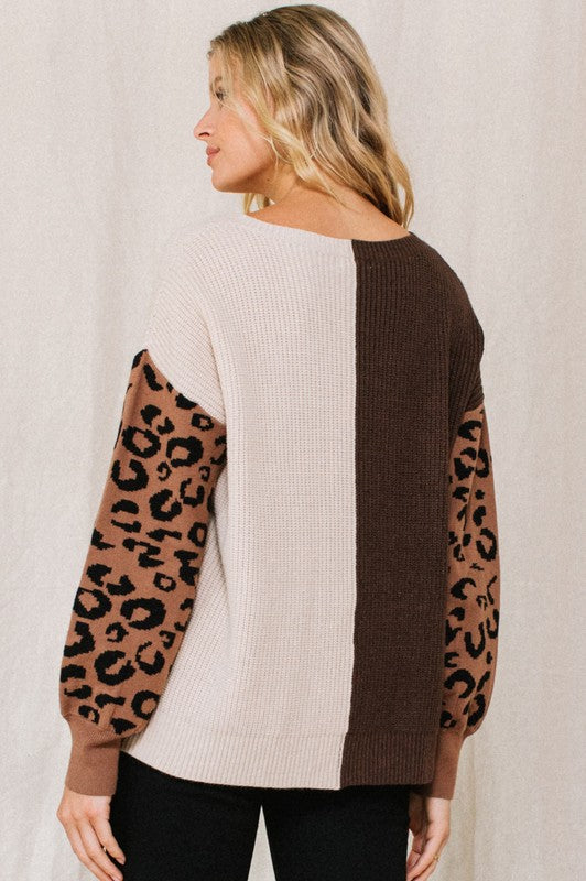 Fool For You Leopard Sweater