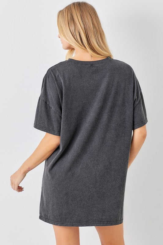 Oversized Rhinestone Top