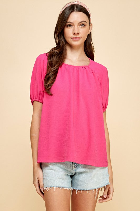 Never Enough Pink Top