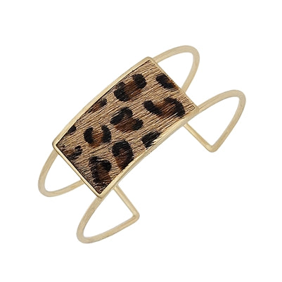 Leopard Cuff Bracelet