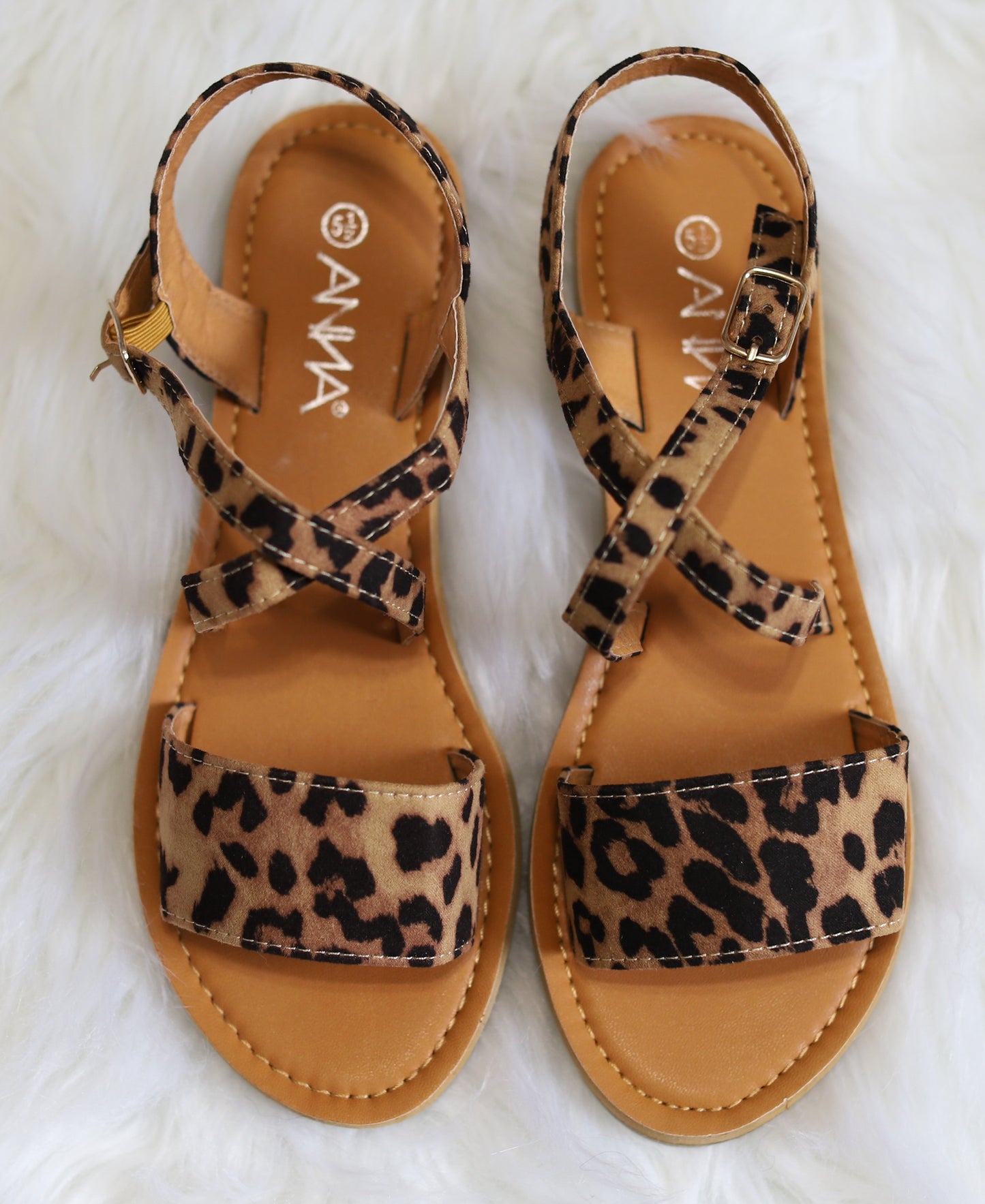 Leopard Sandals