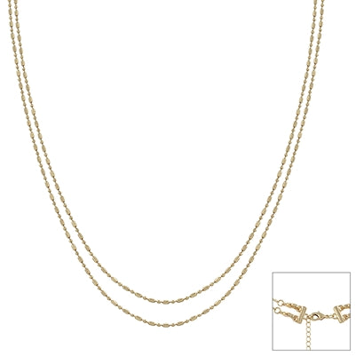 Layered Chain Choker Necklace