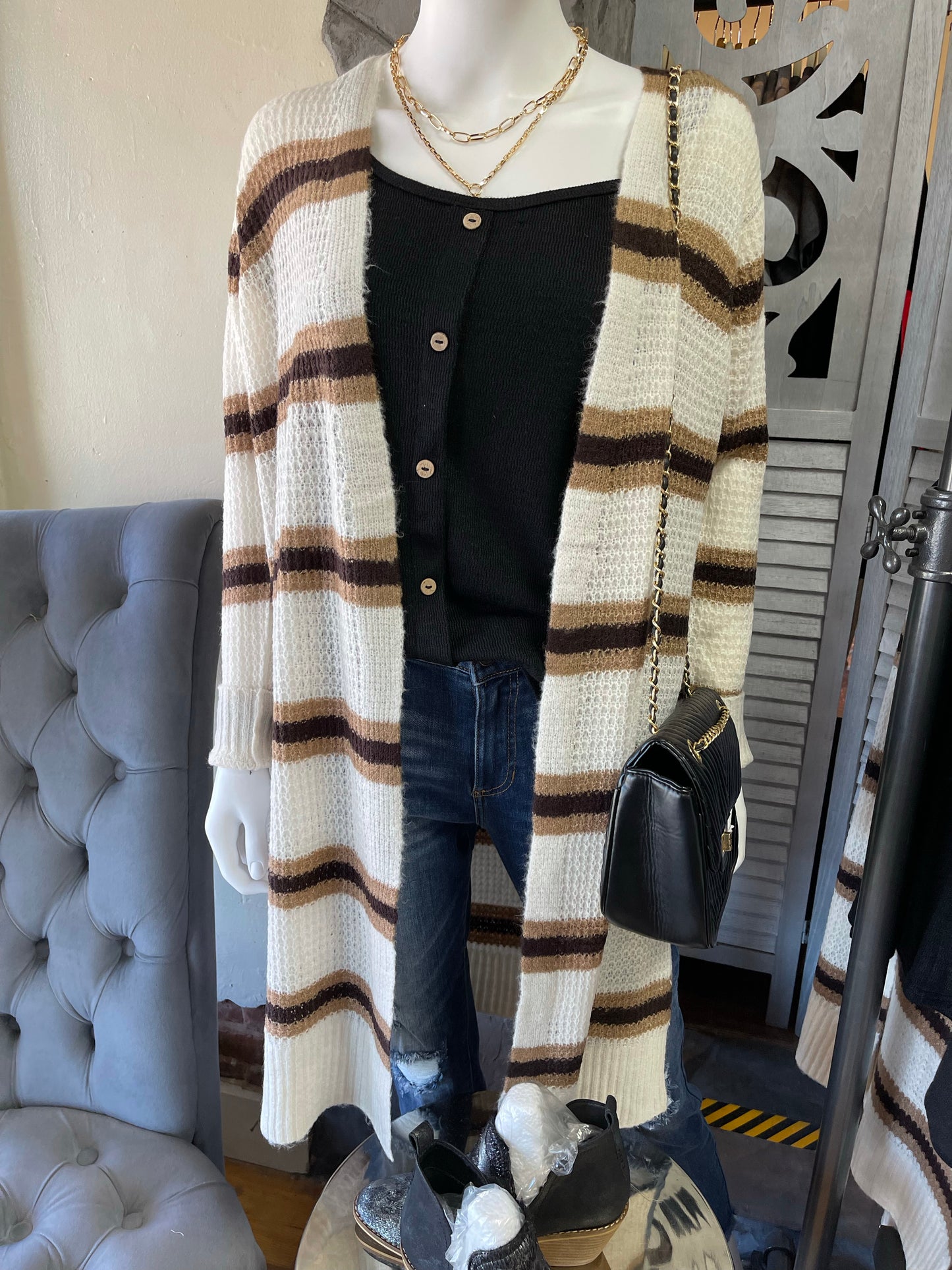 Give Thanks Maxi Cardigan