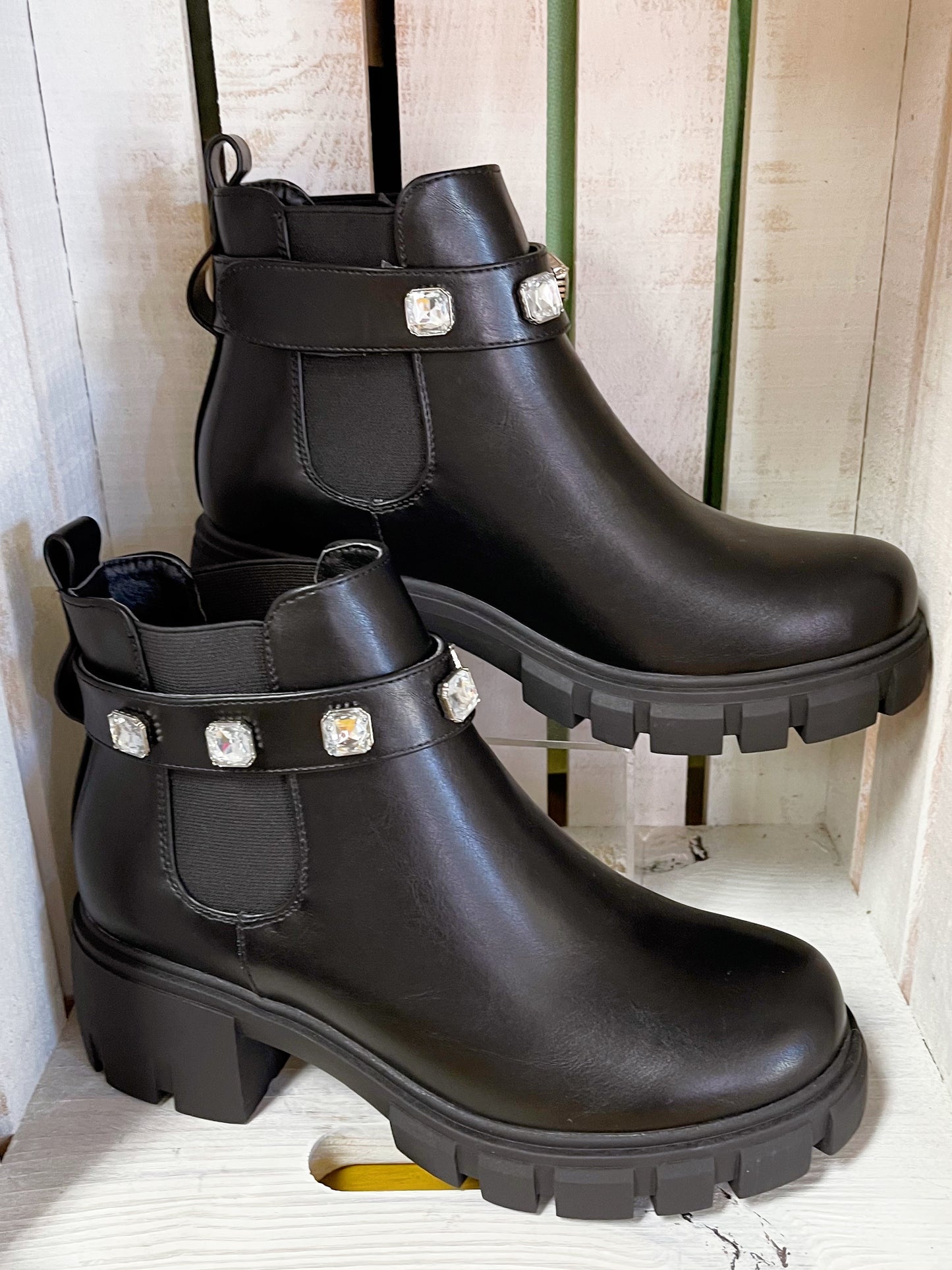 Camden Black Boots