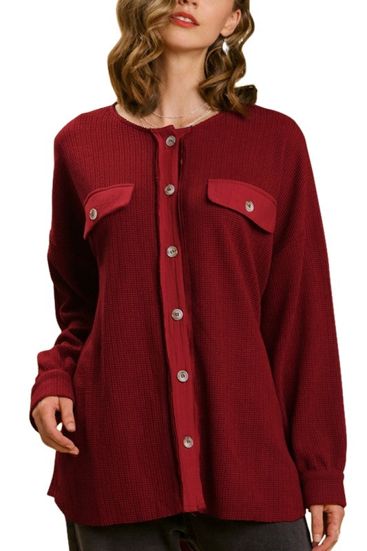 The Bailey Button Shacket