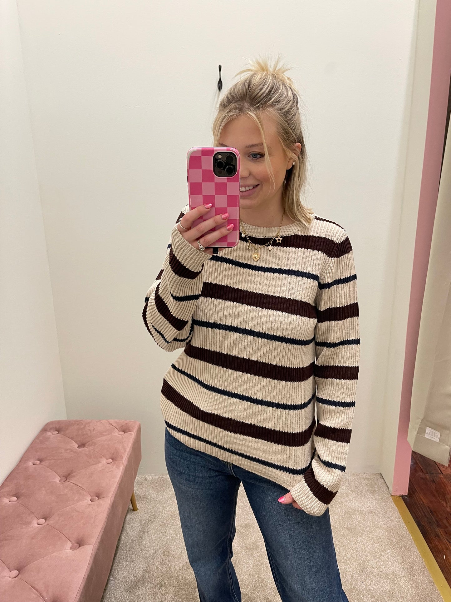 Sarah Stripe Sweater