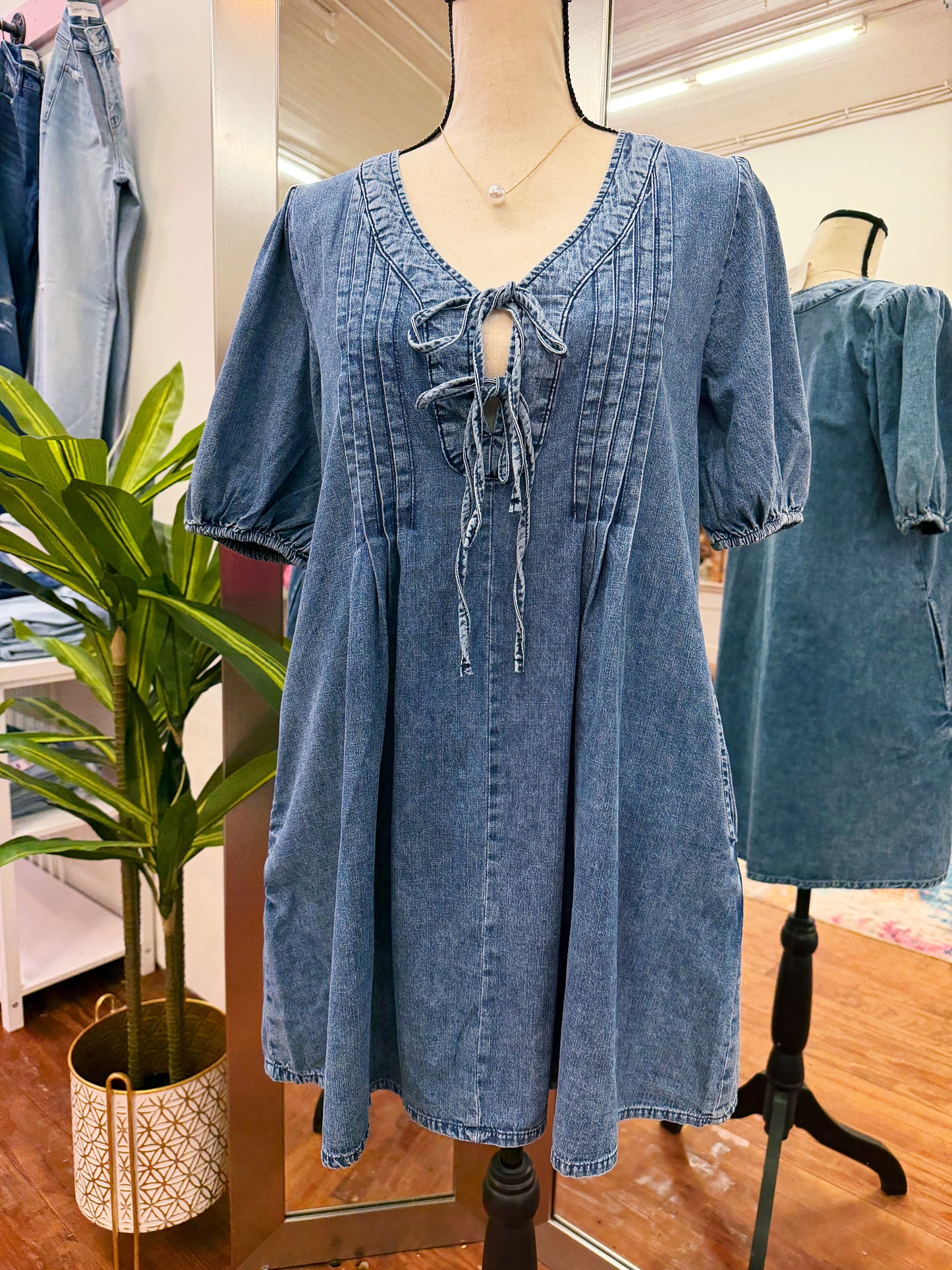 Blue Jean Baby Dress