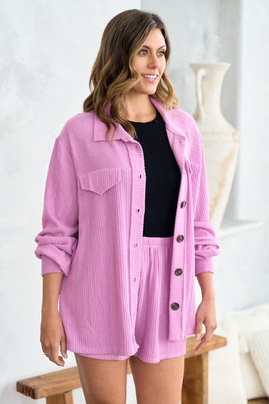 Lovely Lavender Shacket