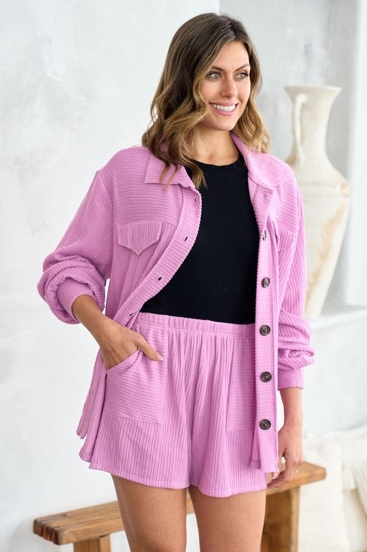 Lovely Lavender Shorts