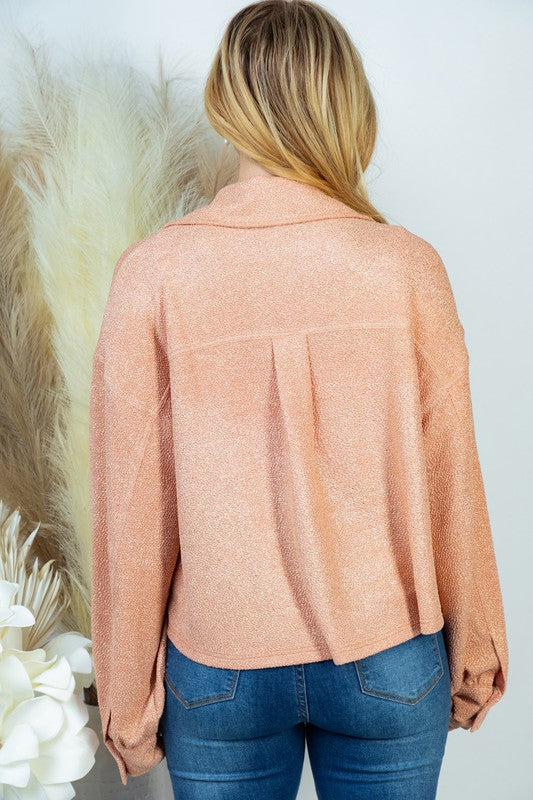 Lurex Shacket