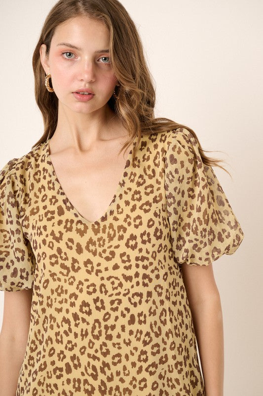 Forever In Leopard Dress