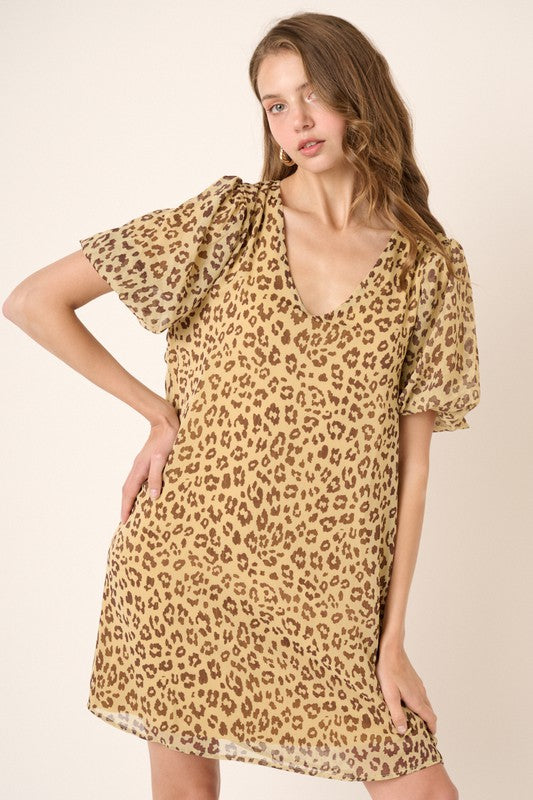 Forever In Leopard Dress