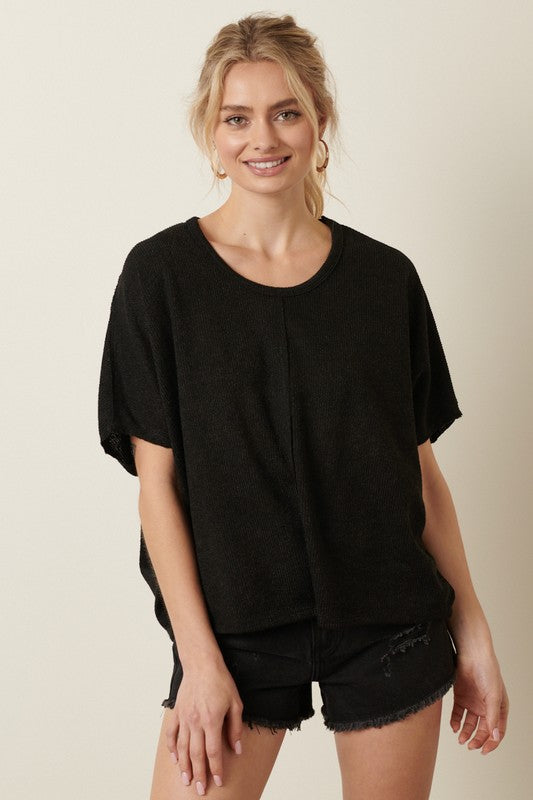 Hacci Knit Top