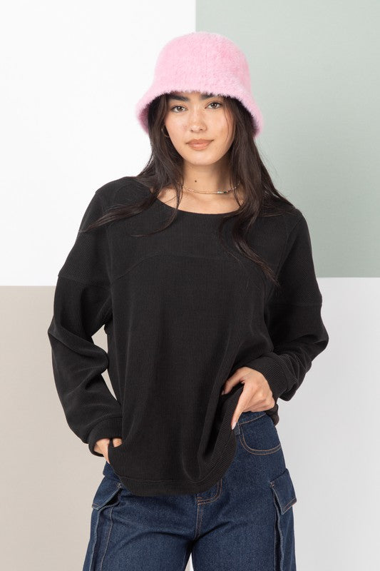 Emily Solid Comfy Top