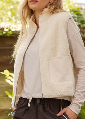 Fleece Zip Vest