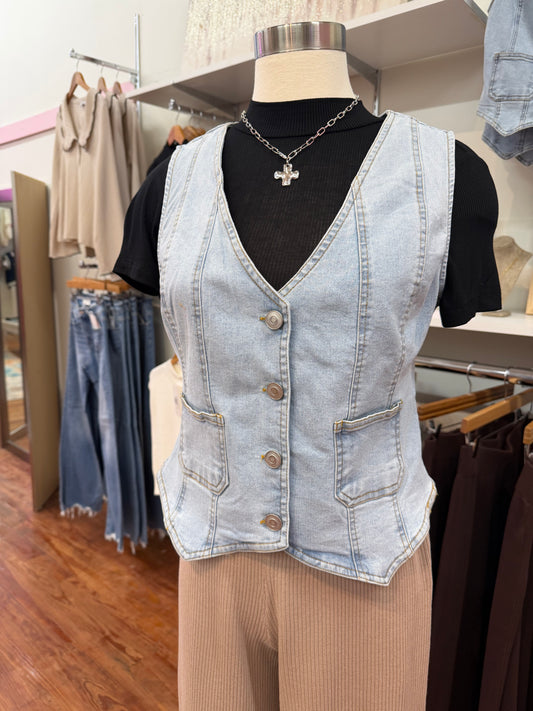 Denim Vest
