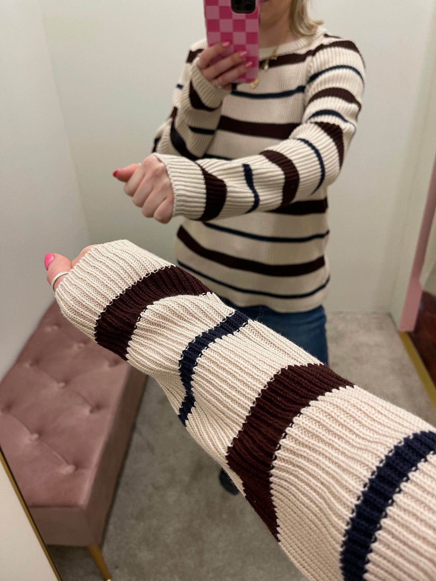 Sarah Stripe Sweater