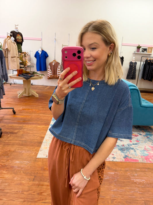 Denim Days Top