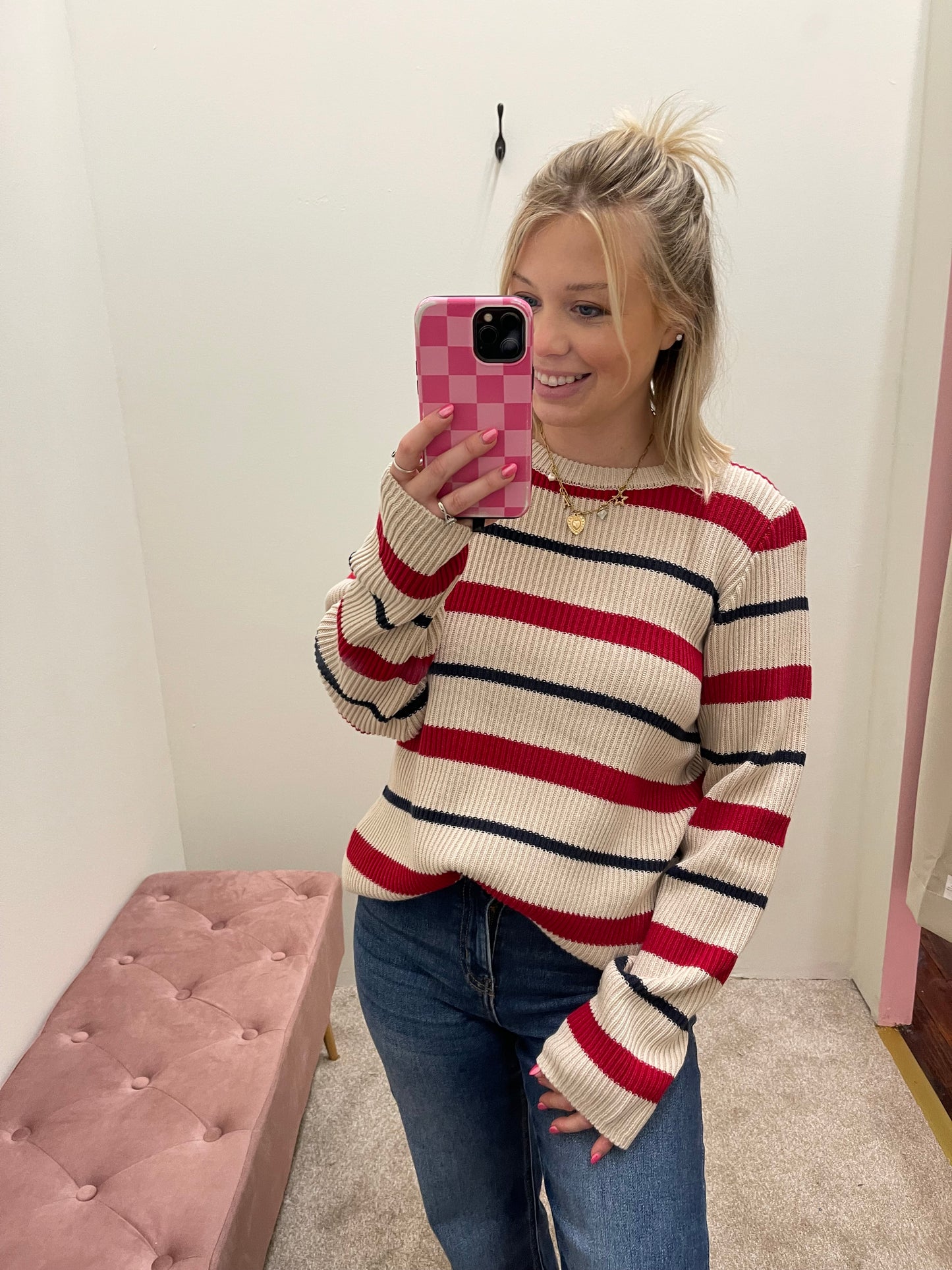 Sarah Stripe Sweater