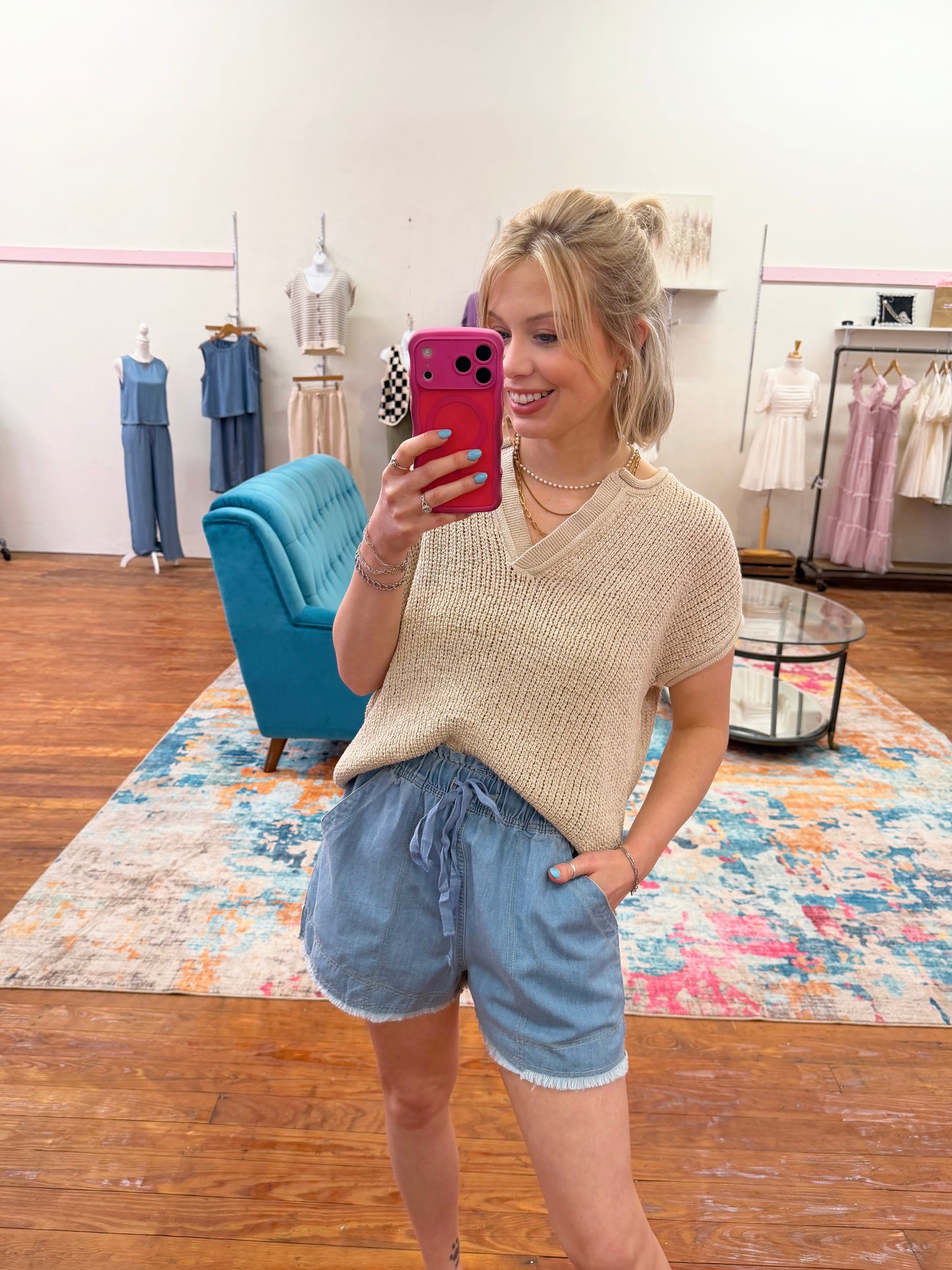 The Sandstone Knit Top