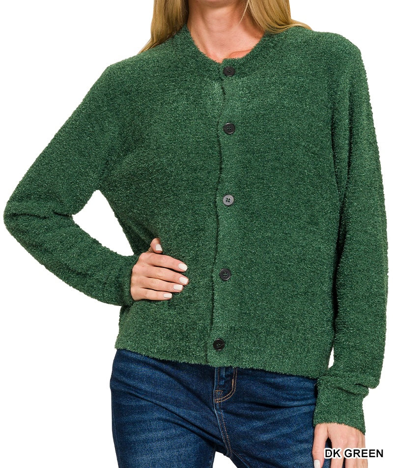 Comfy Button Cardigan