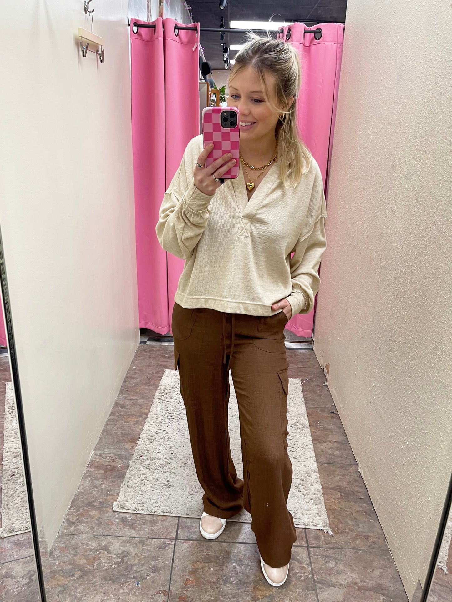 Straight Leg Cargo Pants