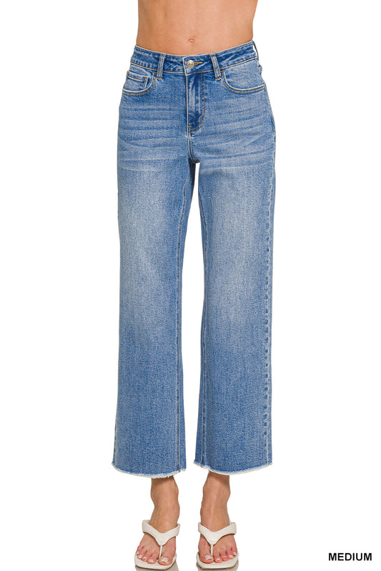Maria Straight Jeans- Zenana