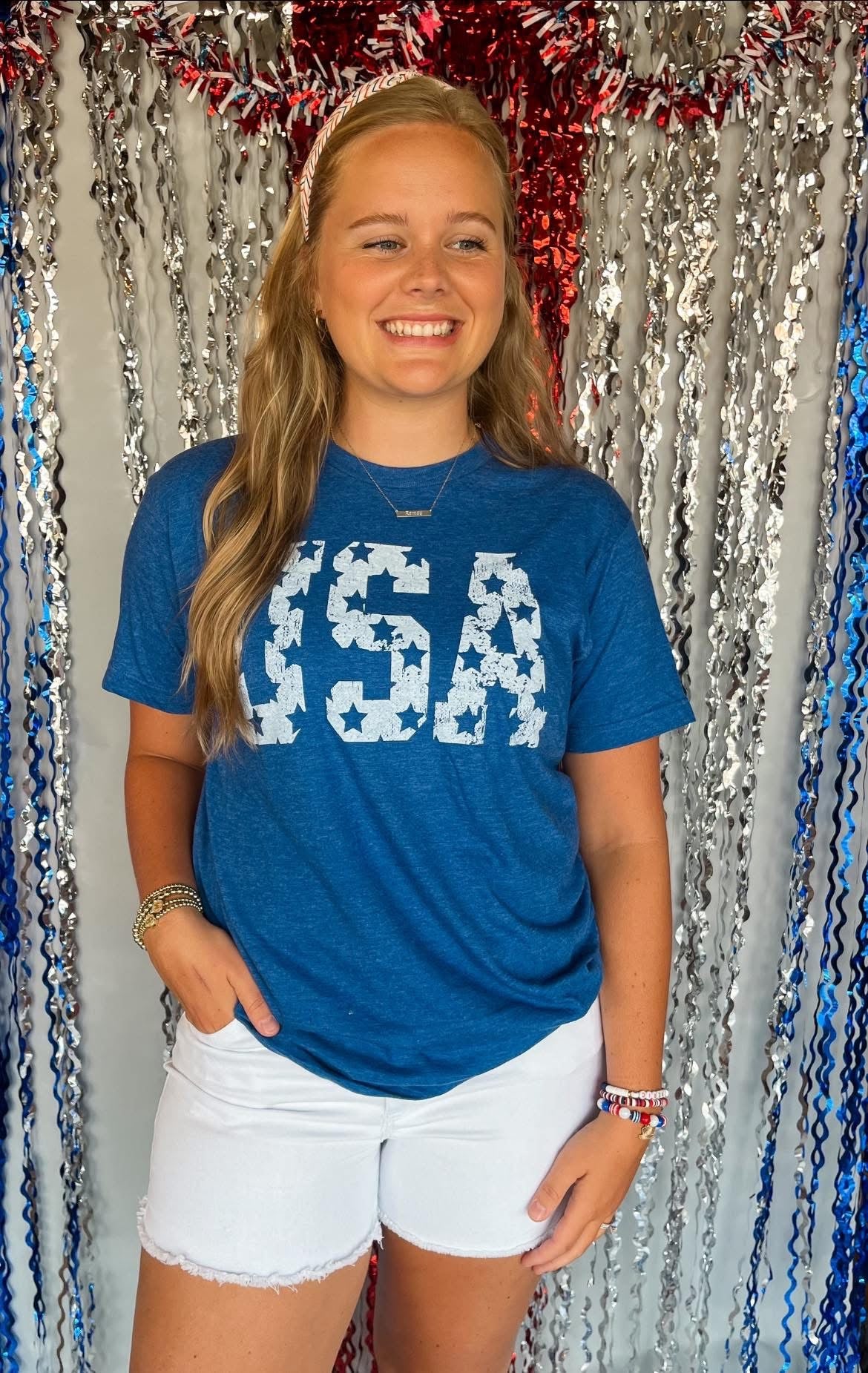 Blue Stars USA Tee