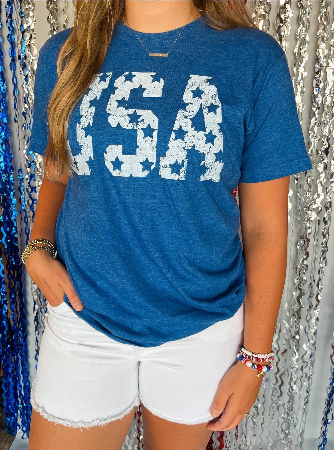 Blue Stars USA Tee