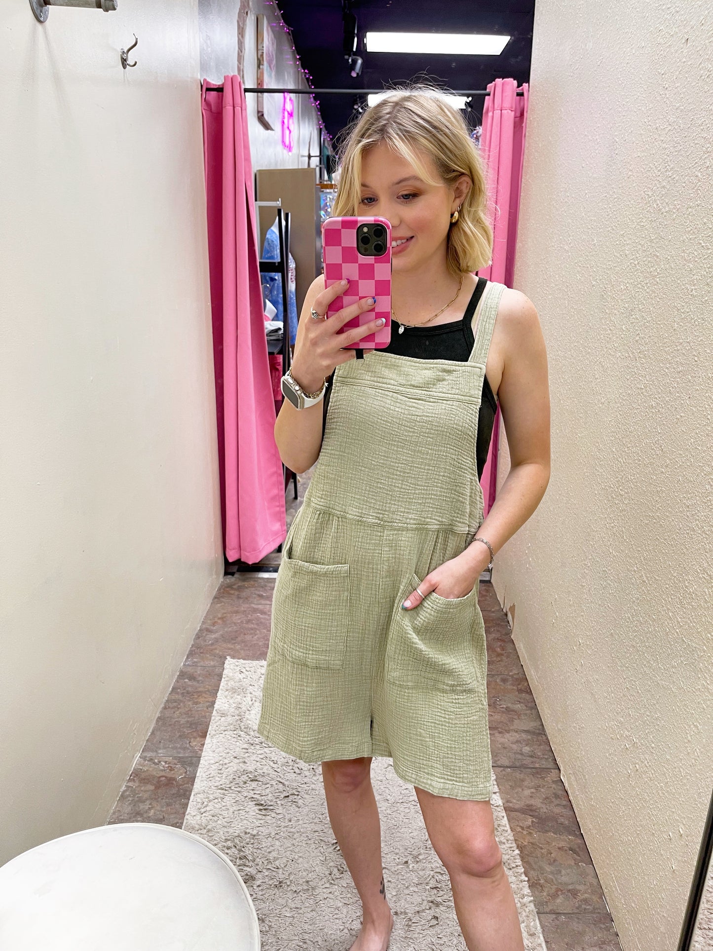 Gauze Romper