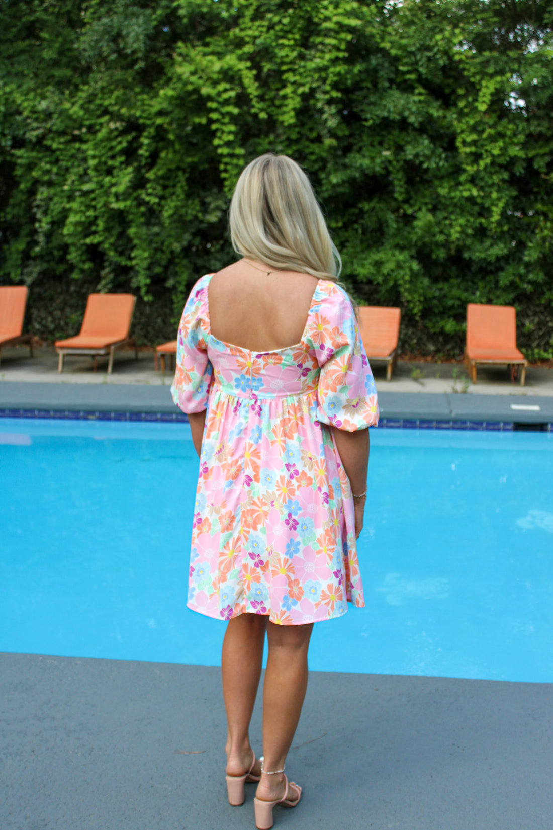 Light Pink Floral Dress (Copy)